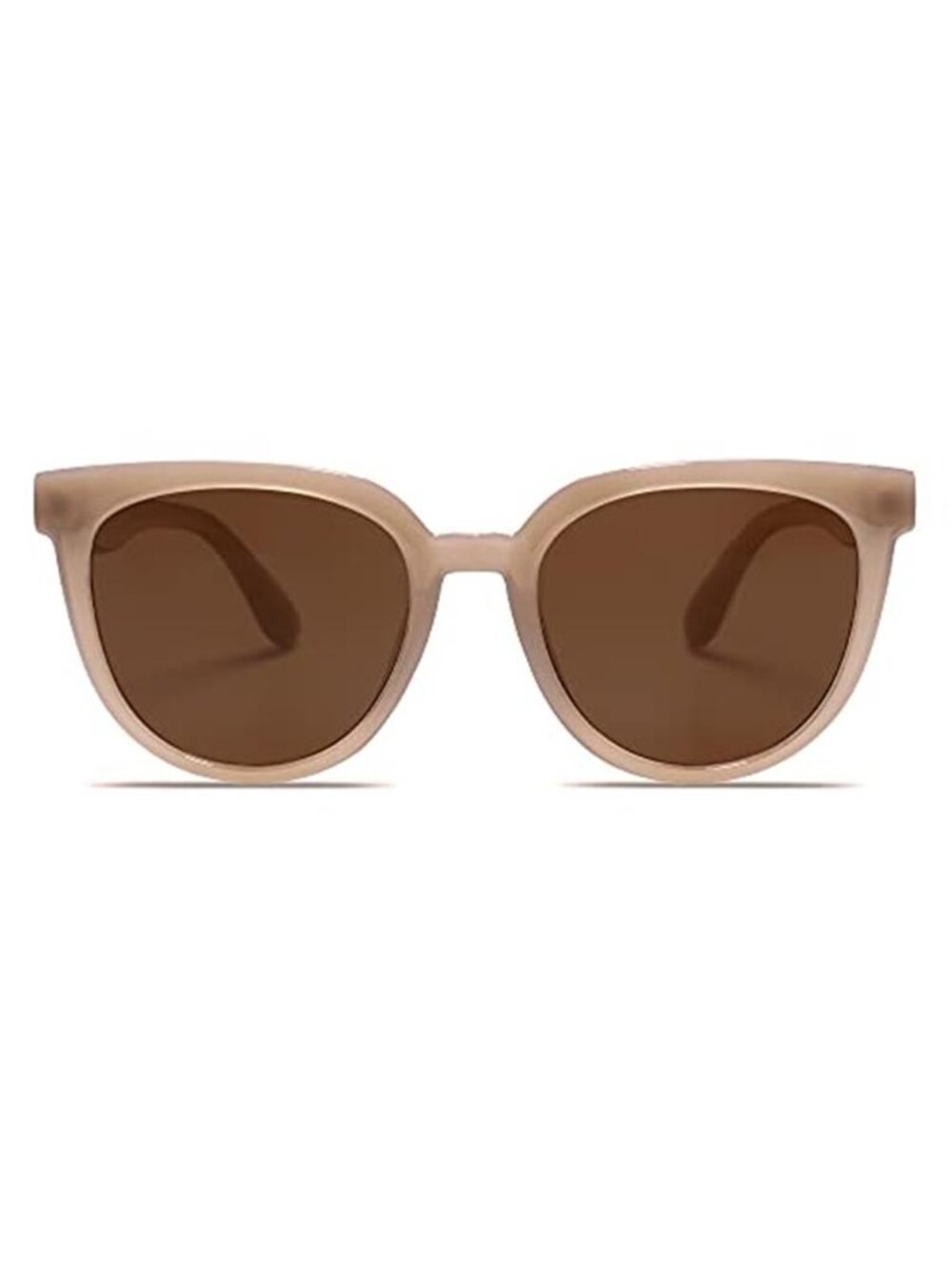 Trendy Cat Eye Round Polarized Sunglasses for Women Fashion UV Protection
